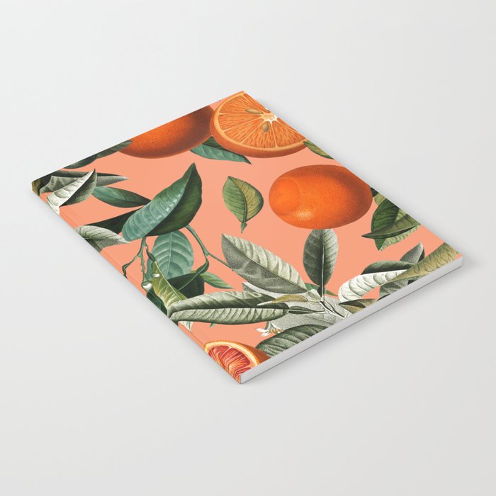 Vintage Fruit Pattern XII Notebook Gallery Image 1