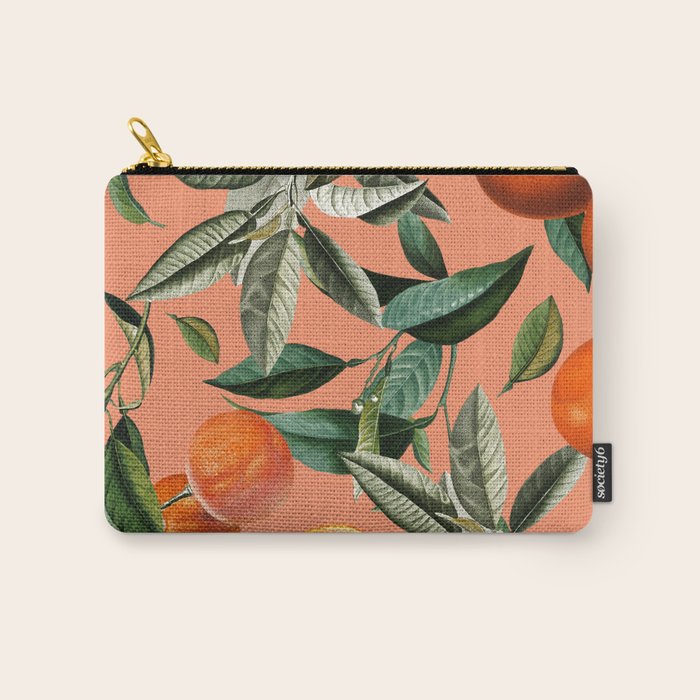 Vintage Fruit Pattern XII Carry All Pouch Gallery Image 1