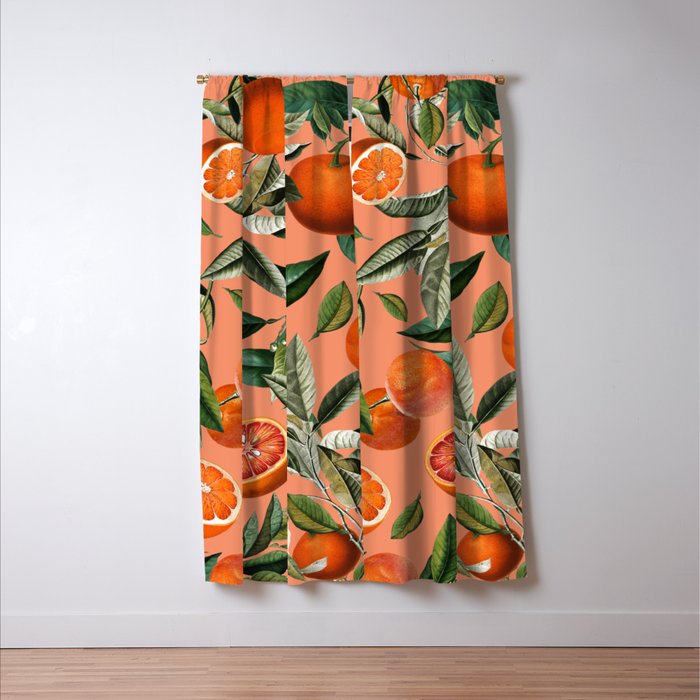 Vintage Fruit Pattern XII Window Curtain Gallery Image 3