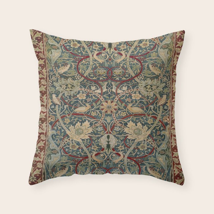 william morris Throw Pillow Gallery Image 6
