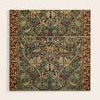 william morris Wood Wall Art Gallery Image 1