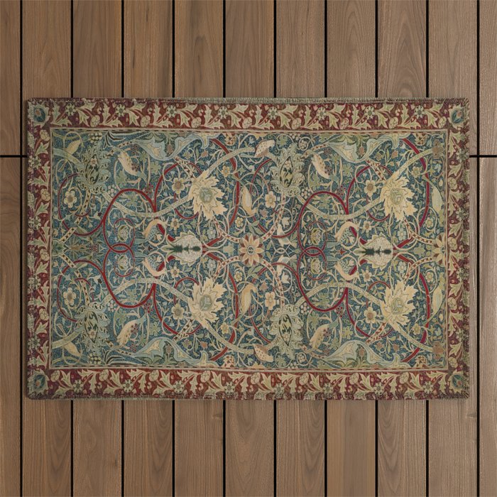 william morris Outdoor Rug Gallery Image 1