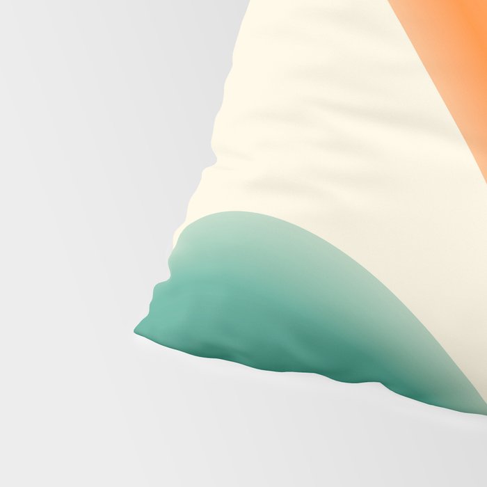 gradient shapes 70s 4 Pillow Sham Gallery Image 4