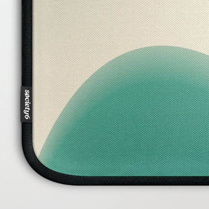 gradient shapes 70s 4 Laptop Sleeve Gallery Image 3