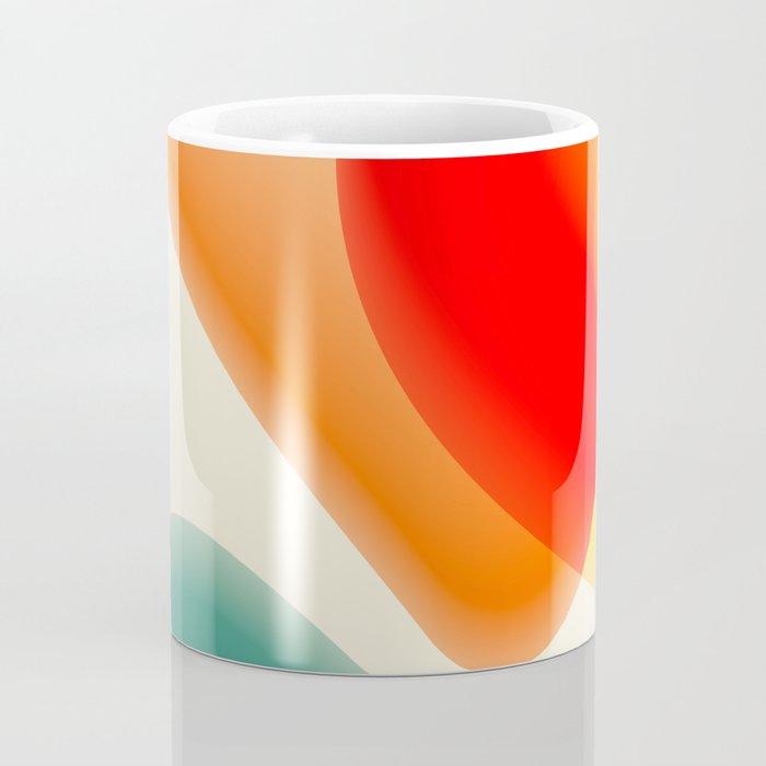 gradient shapes 70s 4 Coffee Mug Gallery Image 4