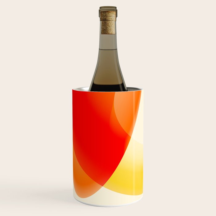 gradient shapes 70s 4 Wine Chiller Gallery Image 3
