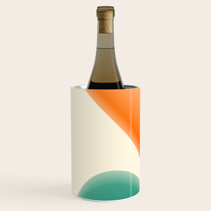 gradient shapes 70s 4 Wine Chiller Gallery Image 2