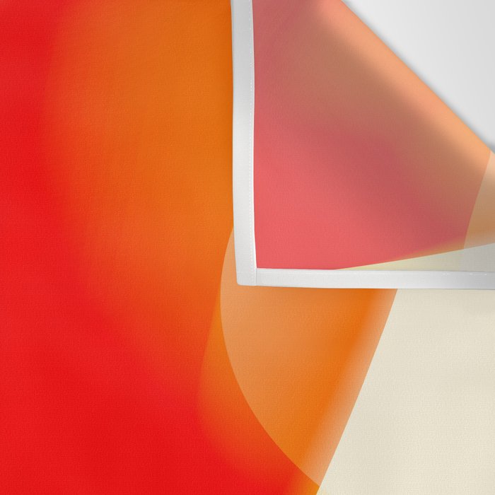 gradient shapes 70s 4 Wall Tapestry Gallery Image 3