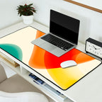 gradient shapes 70s 4 Desk Mat Gallery Image 2