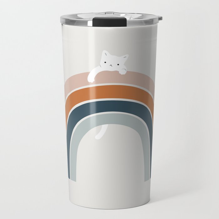 Cat Landscape 151 Travel Mug Gallery Image 1
