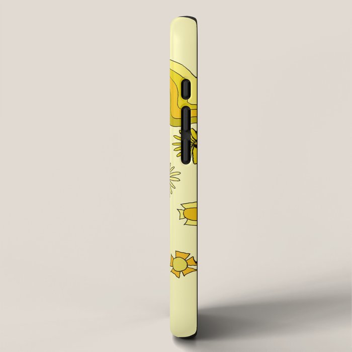 groovy skate hang 10 // tony alva style // surfy birdy art iPhone Case Gallery Image 2