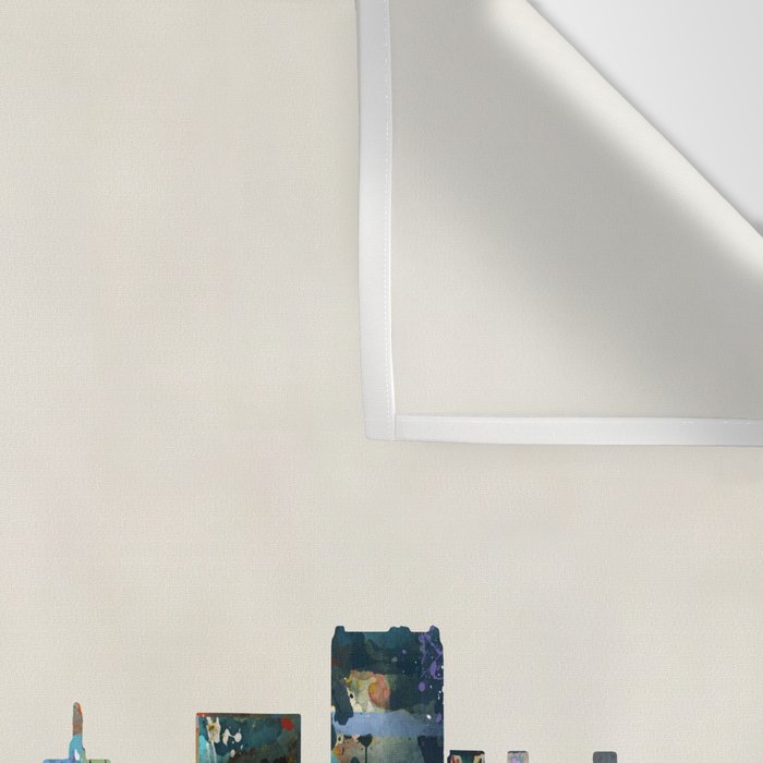 dallas texas skyline Wall Tapestry Gallery Image 3