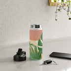 Monstera Leaves Water Bottle Gallery Image 4