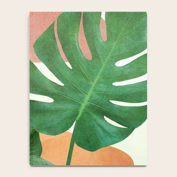 Monstera Leaves Notebook Gallery Image 4