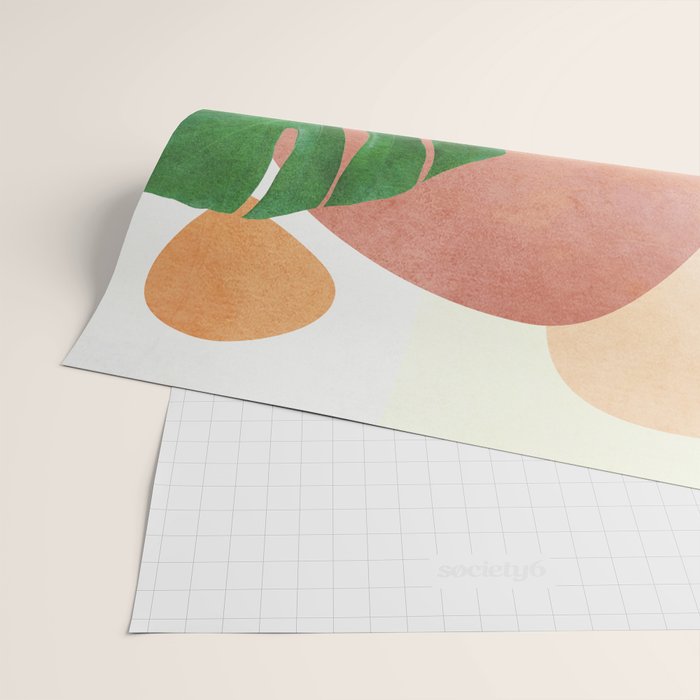 Monstera Leaves Wrapping Paper Gallery Image 2