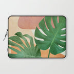 Monstera Leaves Laptop Sleeve Gallery Image 1