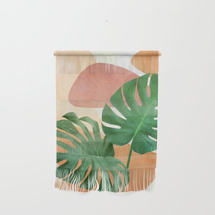 Monstera Leaves Wall Hanging Gallery Image 1