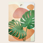 Monstera Leaves Cutting Board Gallery Image 1