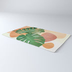 Monstera Leaves Rug Gallery Image 3