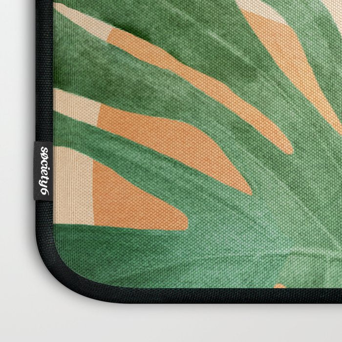 Monstera Leaves Laptop Sleeve Gallery Image 3