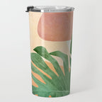 Monstera Leaves Travel Mug Gallery Image 3