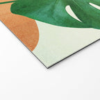 Monstera Leaves Welcome Mat Gallery Image 2
