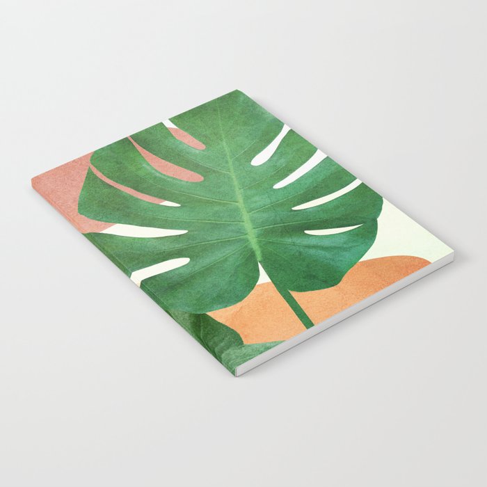 Monstera Leaves Notebook Gallery Image 1