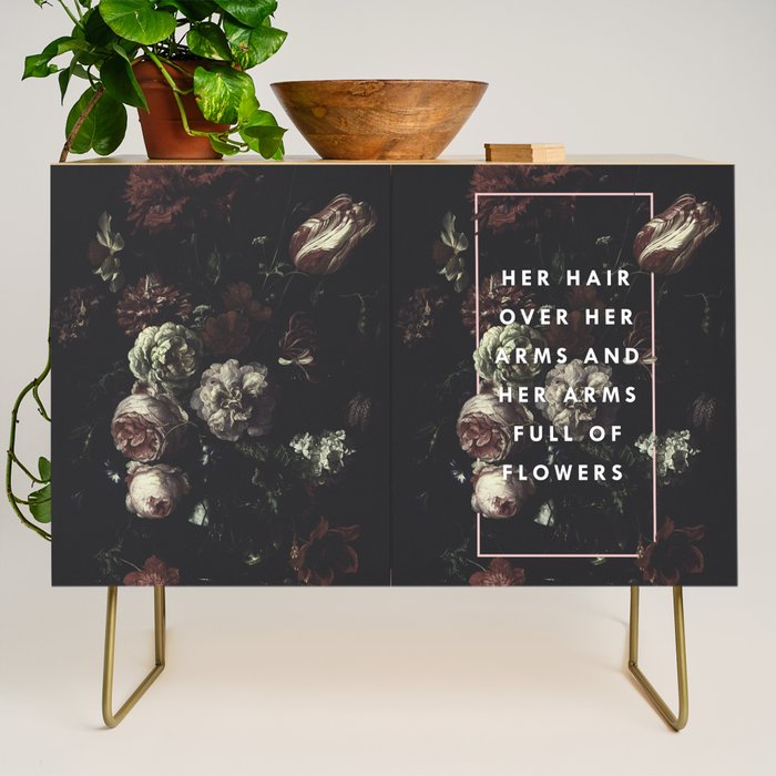 Arms Full Of Flowers Credenza Gallery Image 1