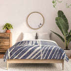 Navy Blue Striped Pattern #3 Comforter Gallery Image 3