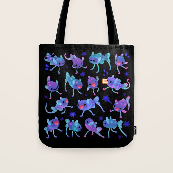 Cheerful tripod fish Tote Bag Gallery Image 1