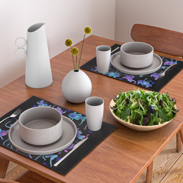 Cheerful tripod fish Placemat Gallery Image 2