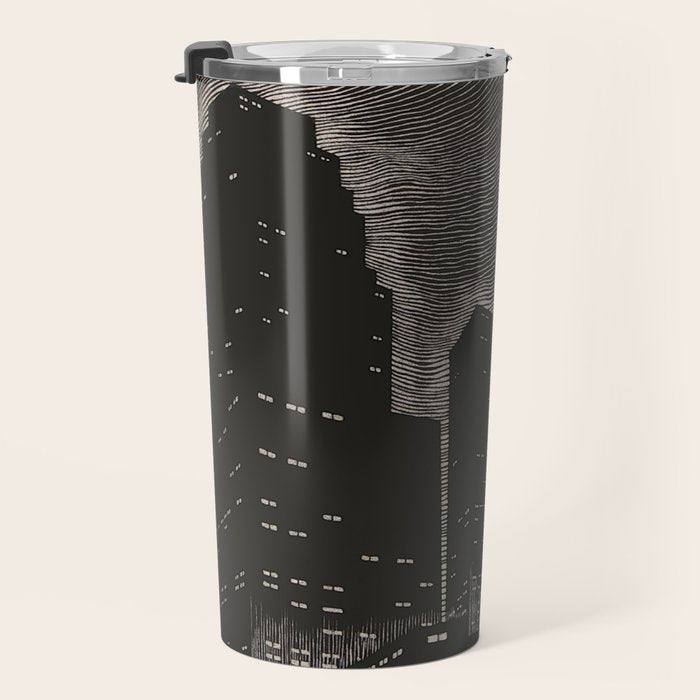 Gothic CityScape Travel Mug Gallery Image 3