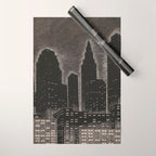 Gothic CityScape Wrapping Paper Gallery Image 1