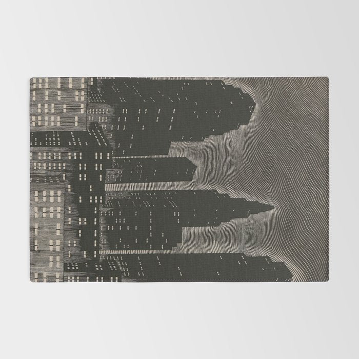 Gothic CityScape Rug Gallery Image 2