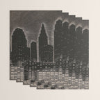 Gothic CityScape Wrapping Paper Gallery Image 3
