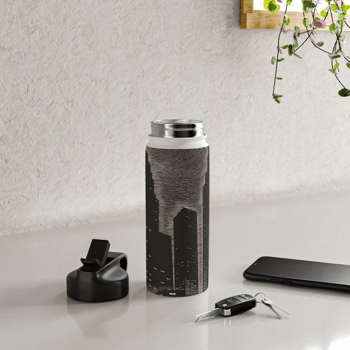 Gothic CityScape Water Bottle Gallery Image 4
