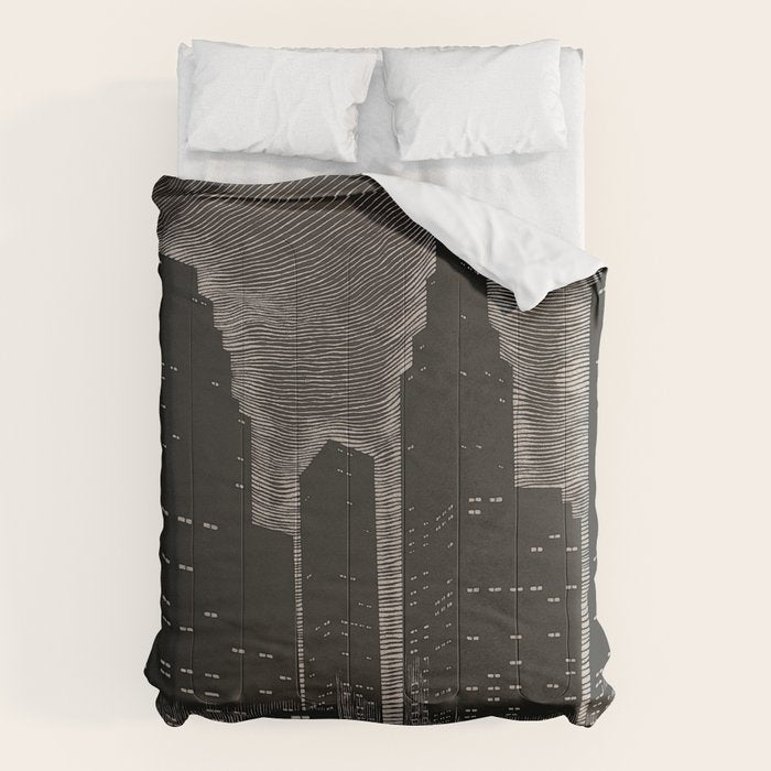 Gothic CityScape Comforter Gallery Image 6