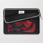 Crimson Dream In Black Laptop Sleeve Gallery Image 2