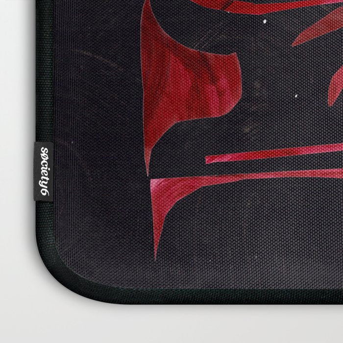 Crimson Dream In Black Laptop Sleeve Gallery Image 3