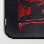 Crimson Dream In Black Laptop Sleeve Gallery Image 3