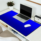 Bright Cobalt and Dark Blue Ombre Desk Mat Gallery Image 2