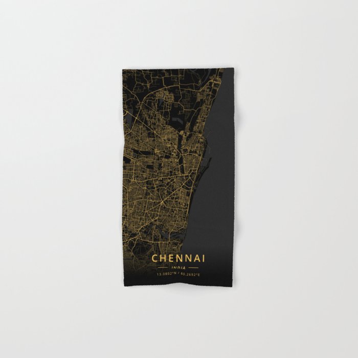 Chennai, India - Gold Bath Towel Gallery Image 1