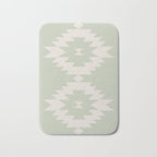 Southwestern Minimalism - Neutral Sage Green Bath Mat Gallery Image 1