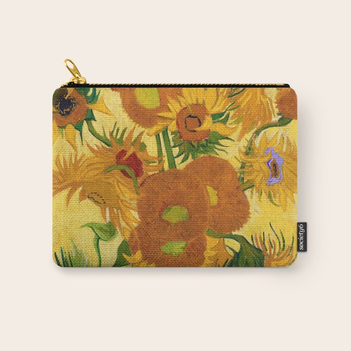 Sunflowers by Van Gogh Carry All Pouch Gallery Image 1