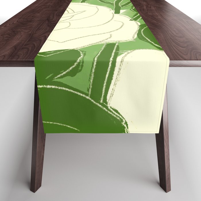 White Roses 8 Table Runner Gallery Image 1