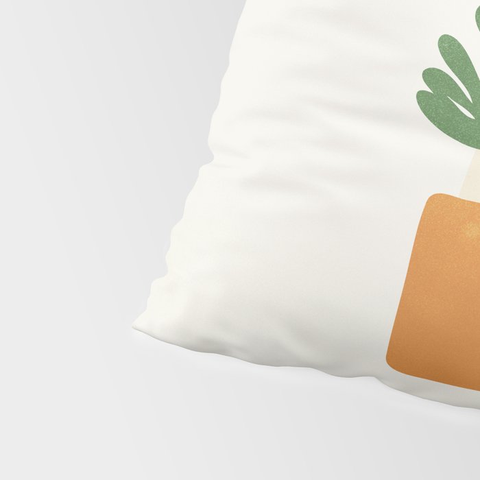 Bronze Vase & Leaves: Matisse Edition | Mid Century Series Pillow Sham Gallery Image 4