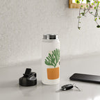 Bronze Vase & Leaves: Matisse Edition | Mid Century Series Water Bottle Gallery Image 4