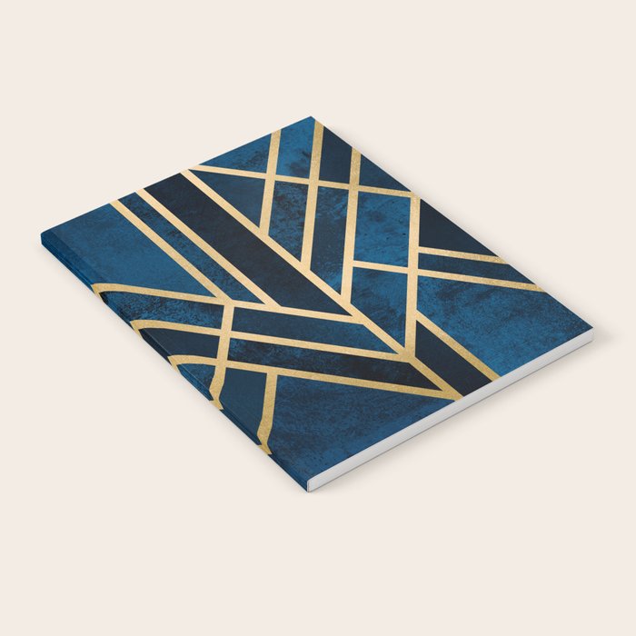 Art Deco Midnight Notebook Gallery Image 1