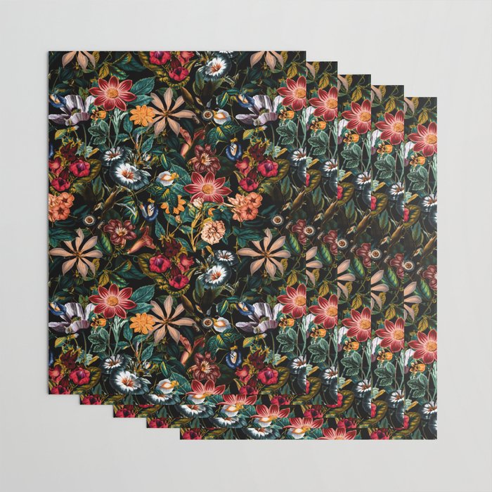 NIGHT-GARDEN-XXIV Wrapping Paper Gallery Image 3