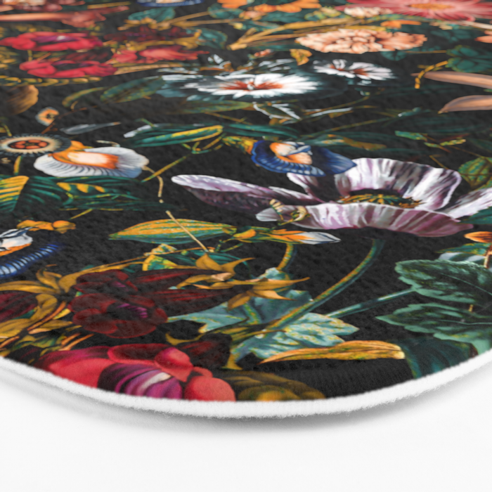 NIGHT-GARDEN-XXIV Bath Mat Gallery Image 3